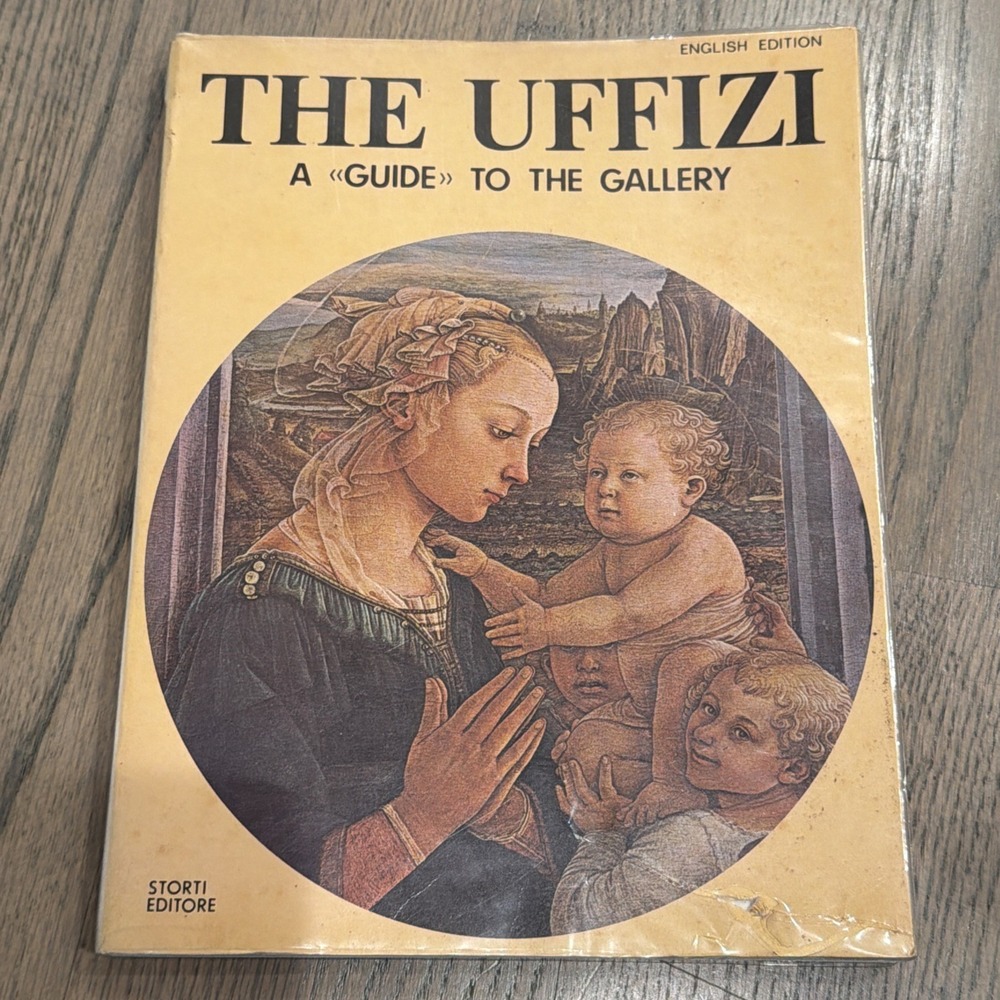 The Uffizi – A Guide To The Gallery English Edition – 1980 Vintage